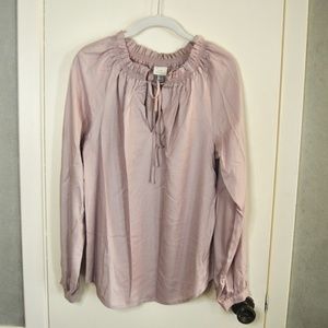 A New Day Bishop Sleeve Blouse